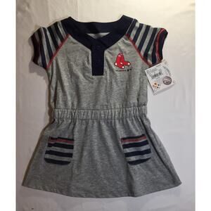 Genuine Merchandise Boston Red Sox Dress Girls Toddler 4T MLB